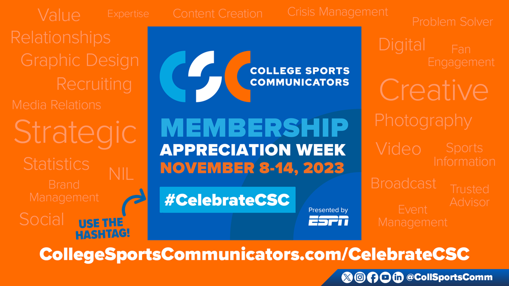 Eighth Annual CSC Membership Appreciation Week (November 8-14, 2023)